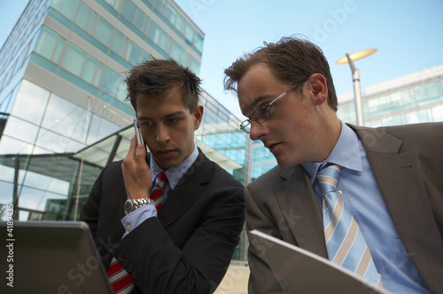 working business men working business men