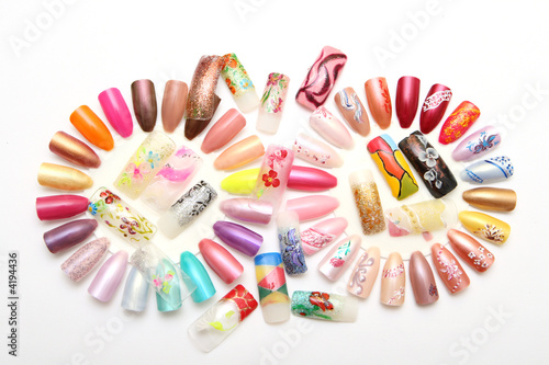 Figures on nails