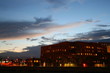 Office building at night