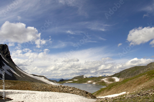 Quiet in mountains
