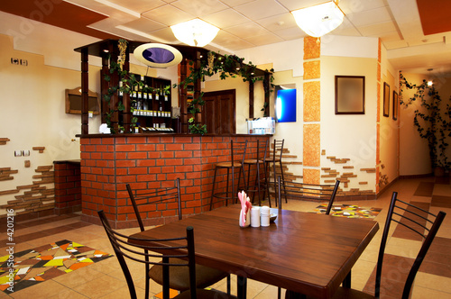 Photo: Modern and cosy cafe Modern and cosy cafe