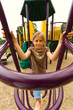 Young girl playing