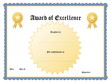 Blank award certificate form