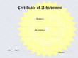 Blank award certificate form