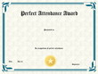 Blank award certificate form