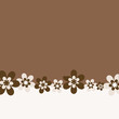 Retro floral background