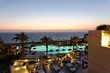 dining with sunset view at summer resort dining with sunset view at summer resort