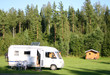 Campingplatz in Mittelschweden