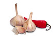 Garlic and red paprika Garlic and red paprika