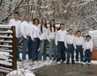 Family in a Row