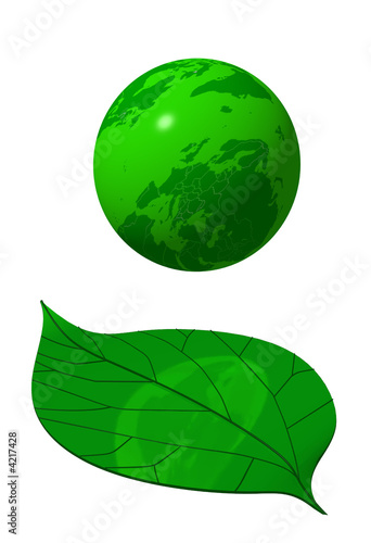Illustration: green earth green earth