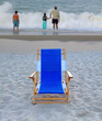 evening beach scene