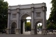 marble arch in the evening marble arch in the evening
