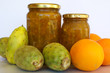 Pricly pears and oranges jam