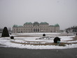 Vienna Belvedere d'inverno