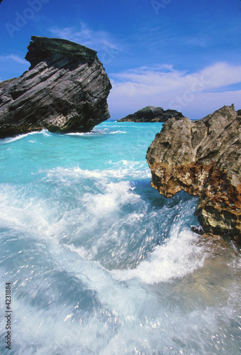 Swirling water, Bermuda.