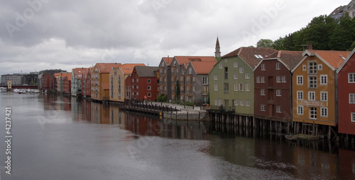 waterfront buildings, Trondheim, Norway waterfront buildings, Trondheim, Norway