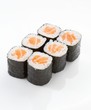 Isolated Japanese food sushi on white background Isolated Japanese food sushi on white background