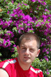 Homme et fleurs Homme et fleurs