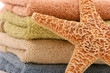 Starfish and spa towels