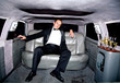 guy in a limousine