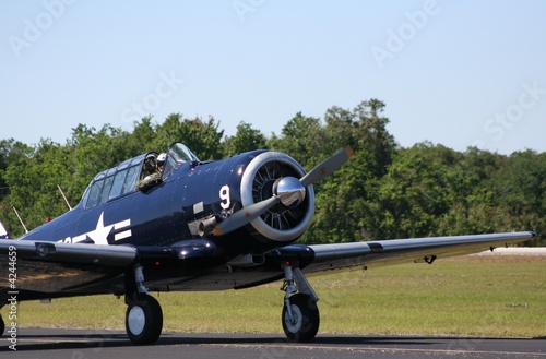 Photo: WWII-era Propeller Plane WWII-era Propeller Plane