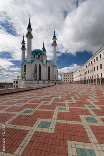 Photo: Tatarstan. Kazan Kremlin. the kul sharif mosque of kazan city. Tatarstan. Kazan Kremlin. the kul sharif mosque of kazan city.