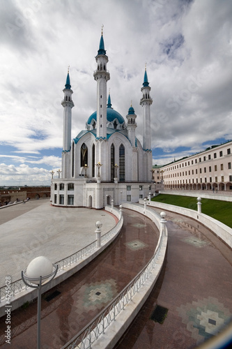 Photo: Tatarstan. Kazan Kremlin. the kul sharif mosque of kazan city. Tatarstan. Kazan Kremlin. the kul sharif mosque of kazan city.
