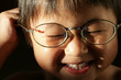 girl and glasses girl and glasses
