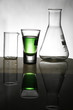 Glass with coloured liquid Glass with coloured liquid