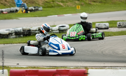 Photo: go kart racing go kart racing
