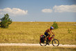 Man on bicycle
