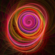 colorful wheel rays