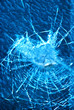 cracked glass