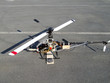 landed helicopter