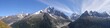 panorama vu de la Flégère