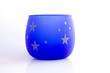 Beautiful Blue Xmas Candle Holder
