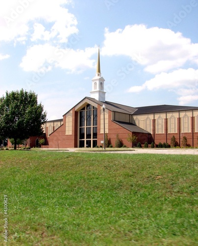 Photo: Beautiful Suburban Church Beautiful Suburban Church