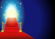 Tapis rouge privé dans les étoiles (paysage)