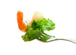 Shrimp on fork
