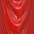 Rendered silky red material