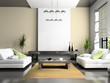 Home interior 3D rendering Home interior 3D rendering
