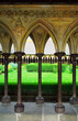 Mont Saint Michel cloister garden