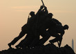 Dawn at Iwo Jima in Arlington near Washington DC