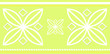 pastellgrüne bordüre
