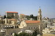 church tower bethlehem, west bank, palestine, israel