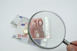 Geld unter der Lupe Geld unter der Lupe