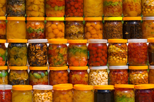 Photo: canned fruits canned fruits