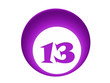 Billiard ball number 13