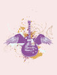 Flying guitar Flying guitar